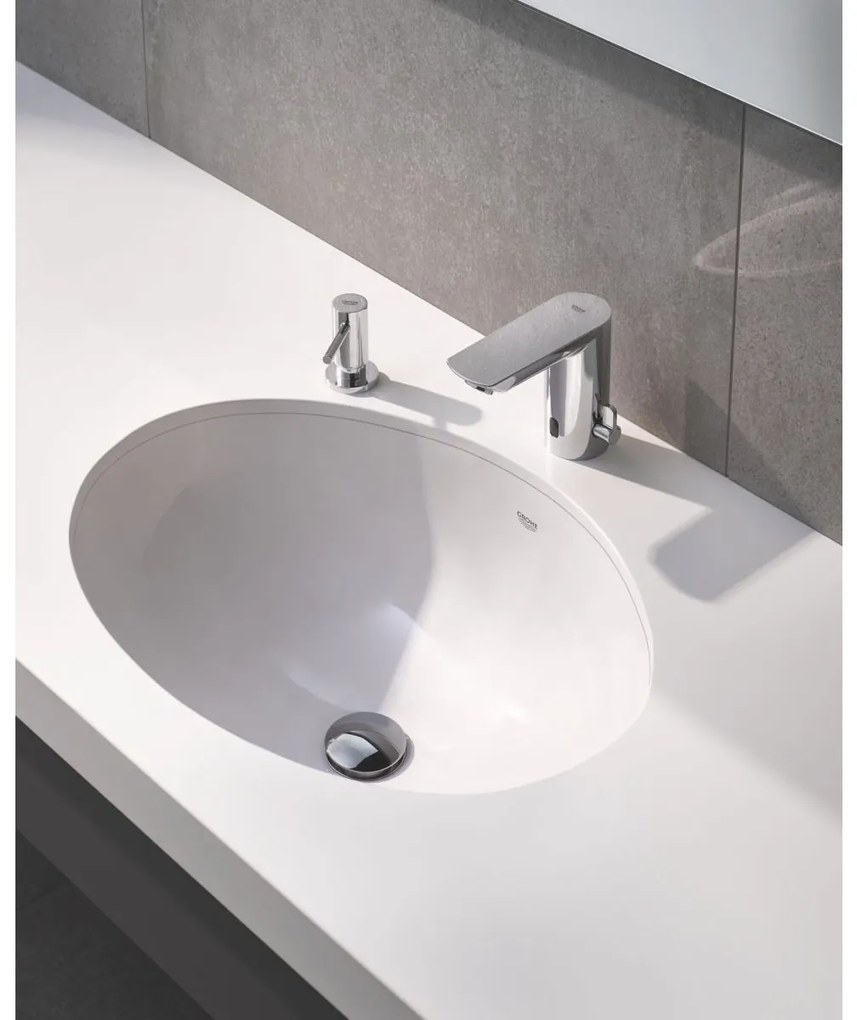 Grohe Bau Ceramic lavoar 56x42 cm ovale sub blat alb 39423000
