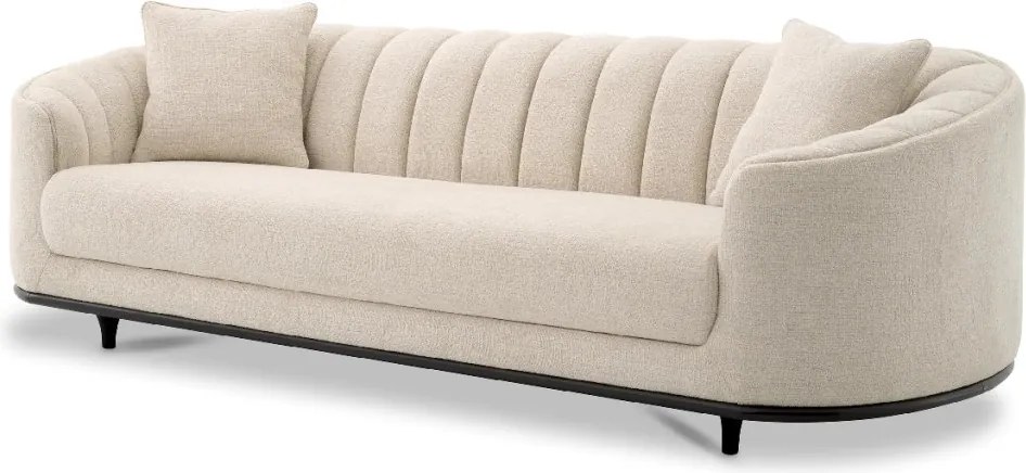 Canapea moderna design LUX Agostino, Nuoro beige