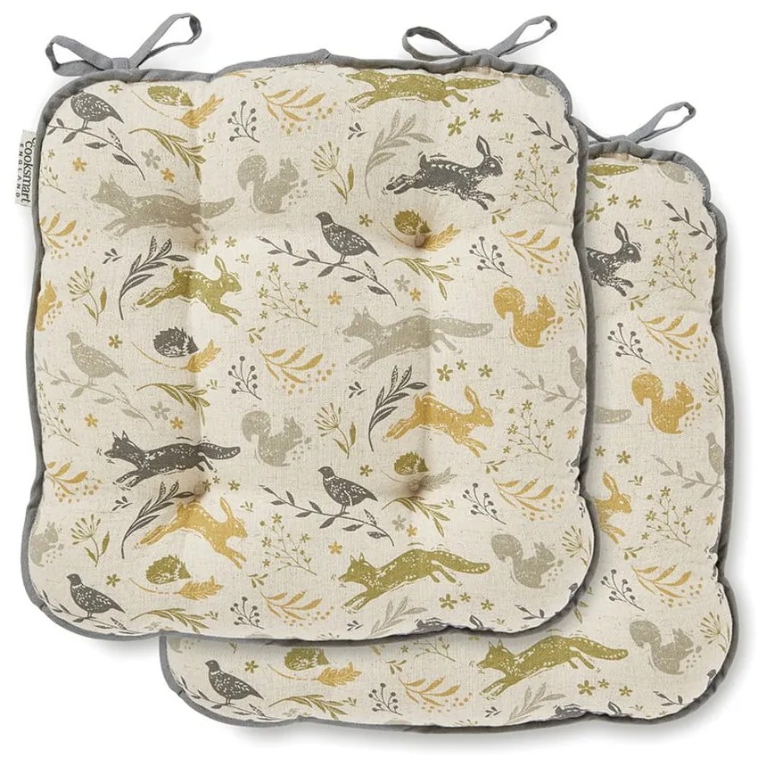 Pernă din bumbac pentru scaun Cooksmart ® Woodland