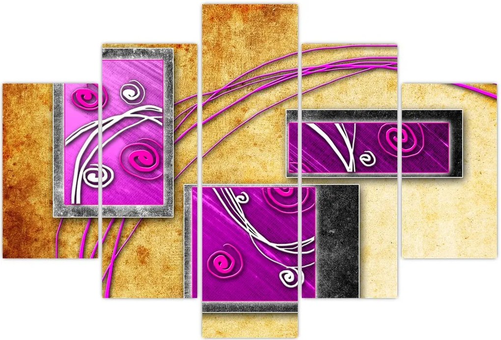 Tablou abstracție (150x105 cm)