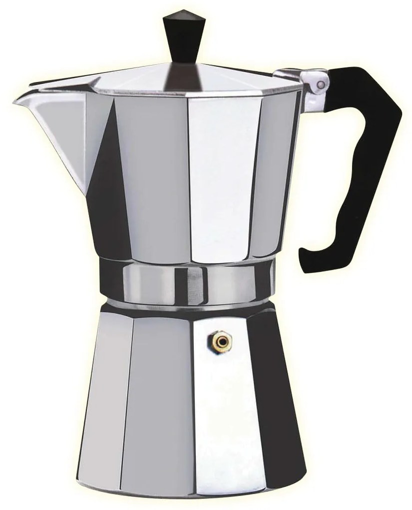Cafetiera Espresso Floria ZLN-2485, 3 cesti, 150 ml, Ø8 cm, aluminiu, Argintiu