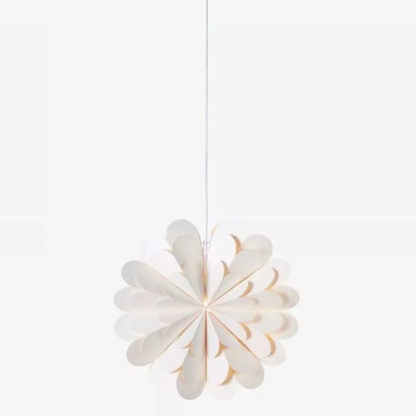 Decorațiune de Crăciun MARAVILLA 1xE14/25W/230V d. 45 cm albă Markslöjd 705944