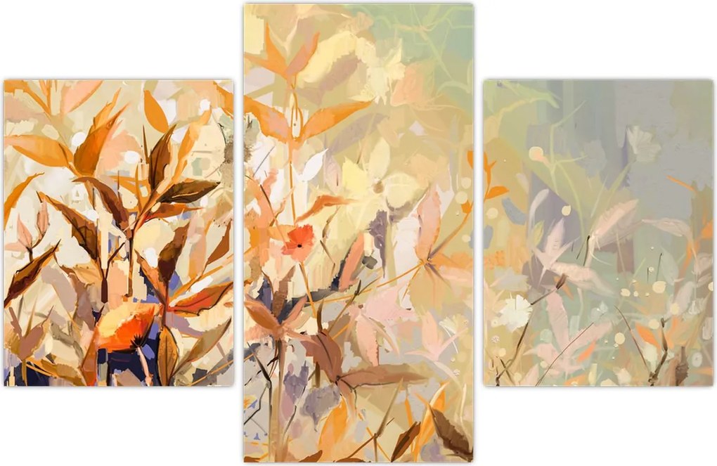 Tablou - Plante pictate (90x60 cm)