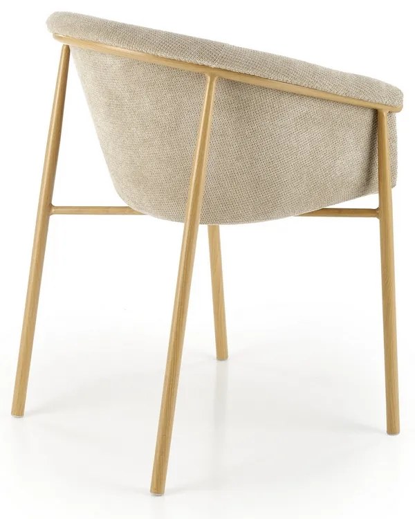 Scaun de bucaterie Lester, bej
