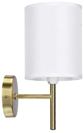 Aplică perete YAN 1xE14/40W/230V auriu