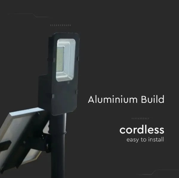 Lampă solară stradală LED reglabilă 50W 6,4V 4000K IP65 cu DO