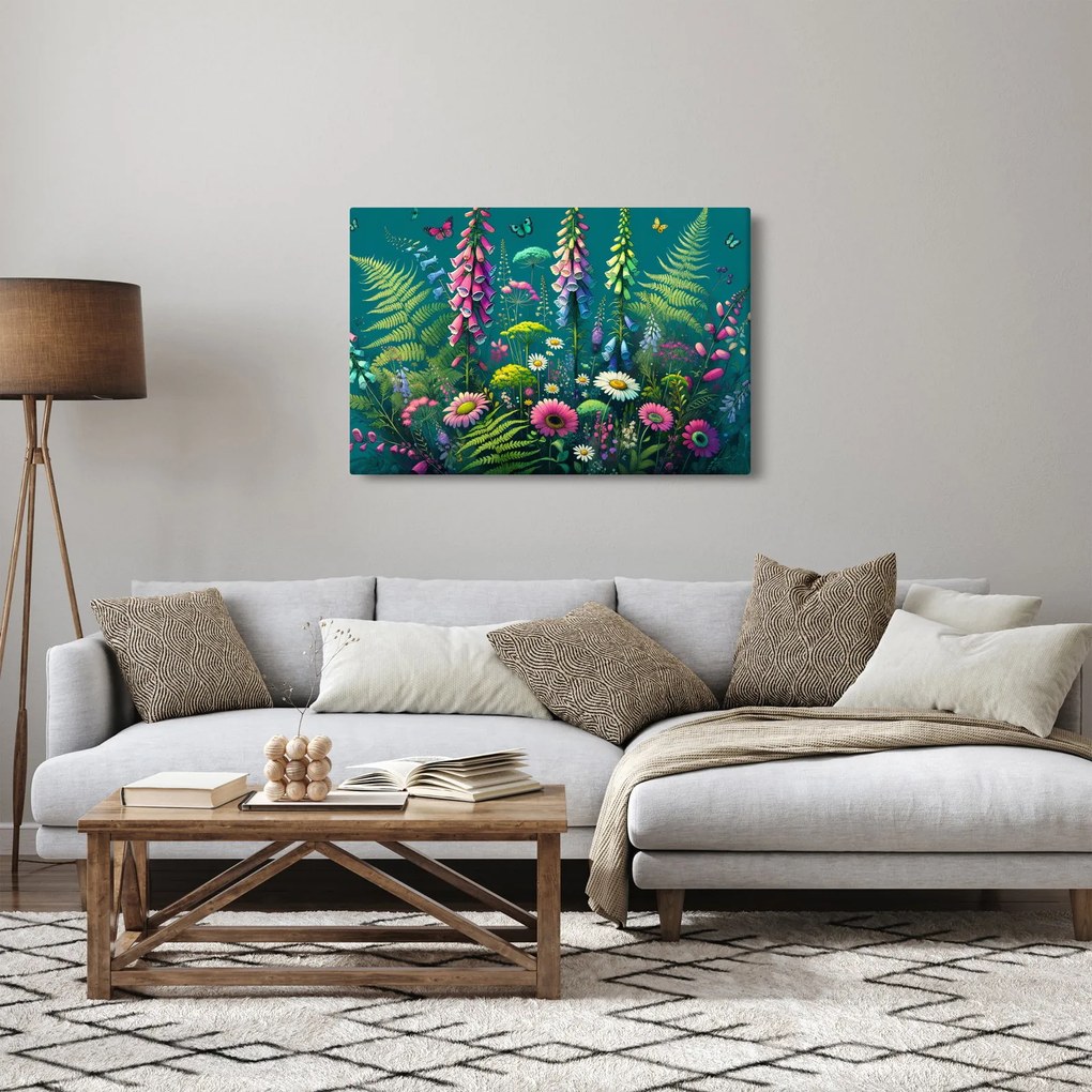 Tablou - Flori de câmp (90x60 cm)