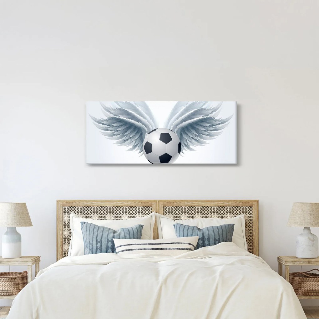 Tablou - Balon cu aripi (120x50 cm)