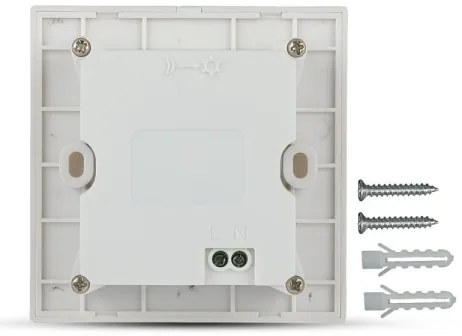 Corp de iluminat LED pentru scări cu senzor de mișcare LED/3W/230V 4000K alb