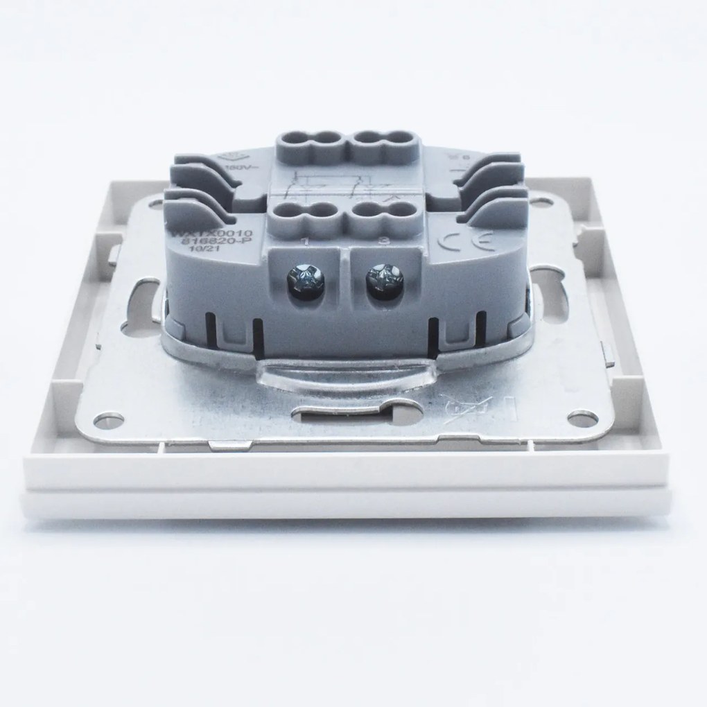 Comutator cu led Karre Plus Panasonic, ST, alb
