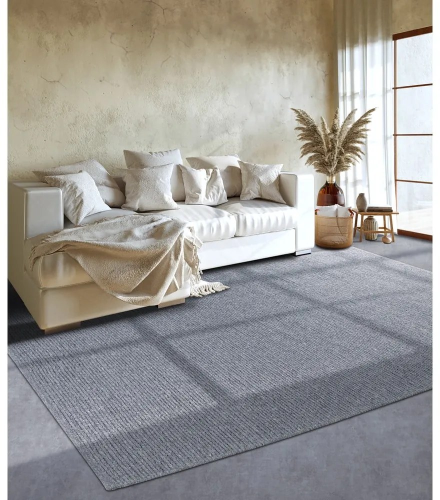 Covor gri țesut manual din lână 80x150 cm Francois – Villeroy&amp;Boch