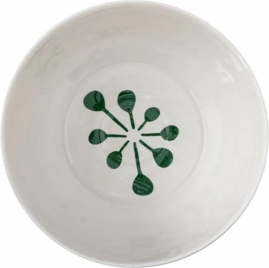 Bol ceramic cu finisaj verde natural – Linora