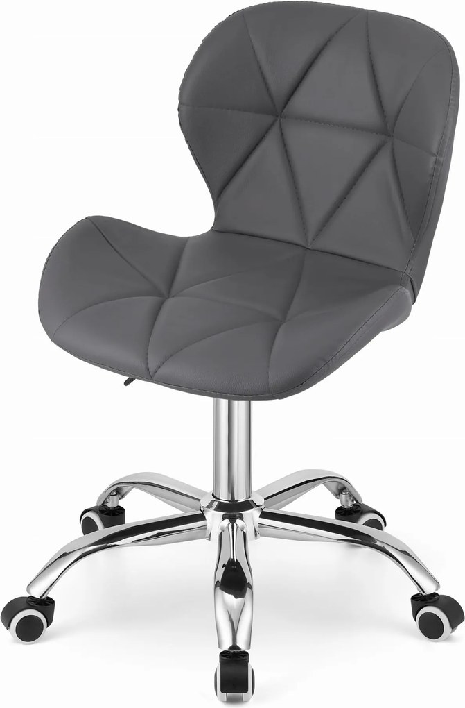 PROMO SCAUN DE BIROU GRI AVOLA DIN PIELE ECO II. CALITATE
