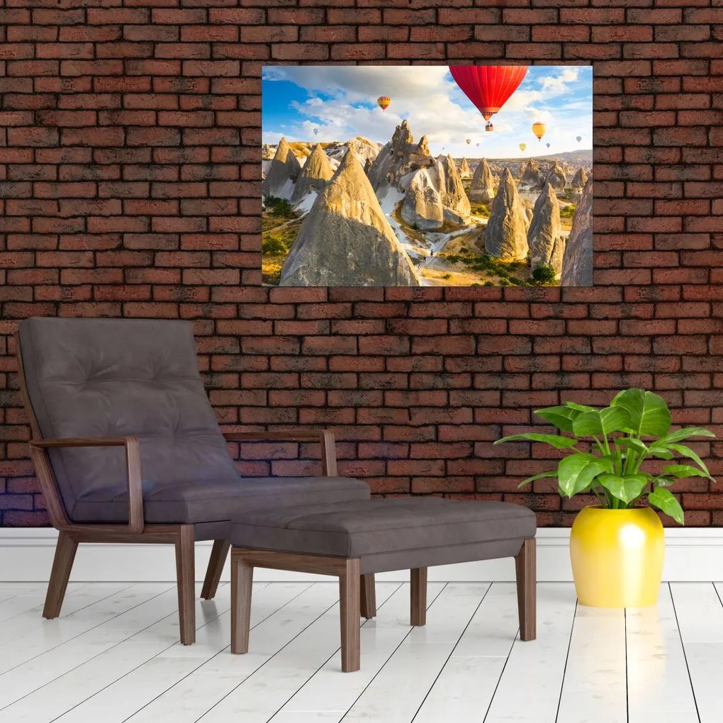 Tablou - Baloane cu aer cald (90x60 cm)