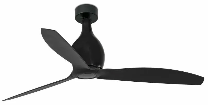 Ventilator cu telecomanda MINI ETERFAN M negru mat