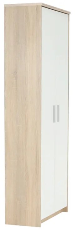 Dulap Birou JOHAN 2 NEW 05 Stejar Sonoma/Alb