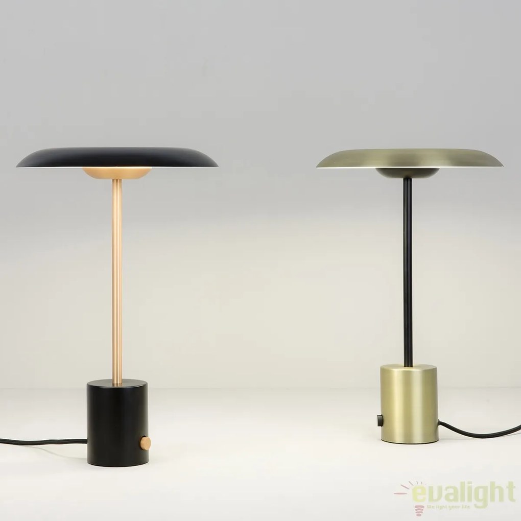 Veioza LED design deosebit HOSHI aurie/negru 28387
