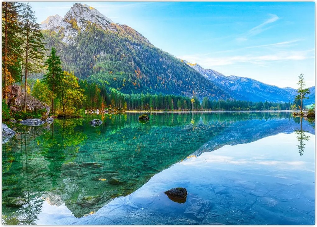 Tablou - Lacul Hintersee (70x50 cm)