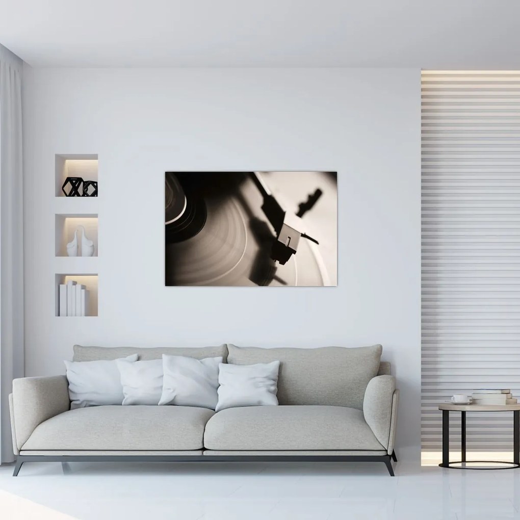 Tablou - Înregistrare gramofonică (90x60 cm)