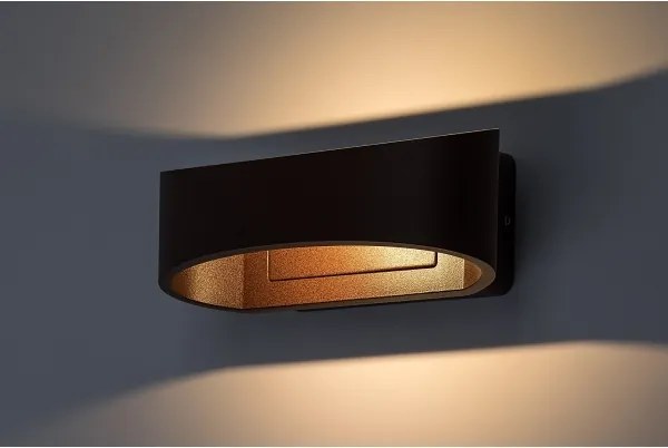 Rabalux 77180 - Aplică de exterior GERLA LED/9W/230V IP54 maro