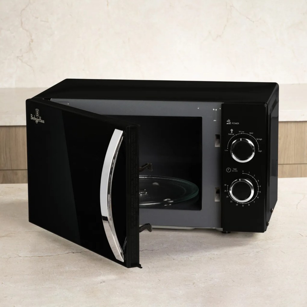 Cuptor cu microunde 20L Matte Black Berlinger Haus BH 9626