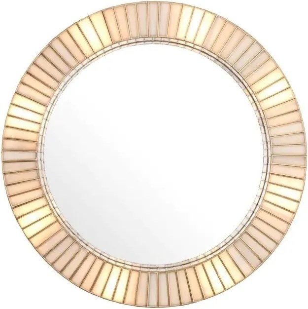 Oglinda decorativa design LUX cu iluminat Monari 90cm