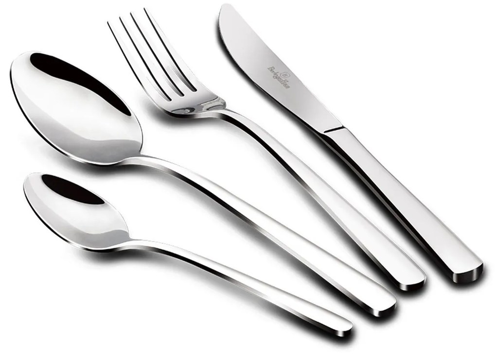 Set de tacamuri 24 de piese inox lucios Berlinger Haus BH 2150A