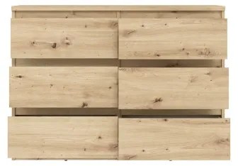 Comodă MAO cu sertare, stejar artisan