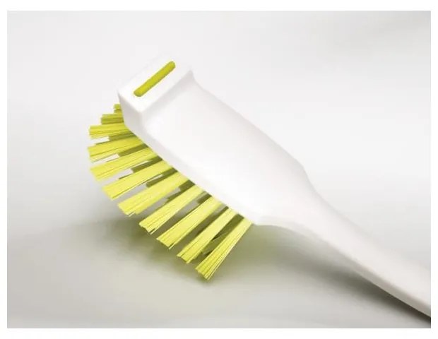 Perie spălat vase Joseph Joseph Dish Brush, alb