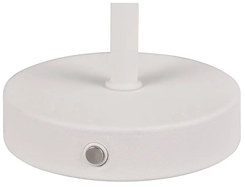 Veioză albă LED cu intensitate reglabilă (înălțime 30 cm) Jeff – Reality