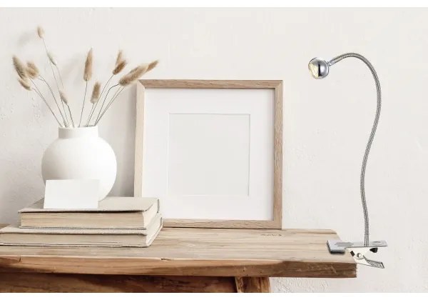 Veioză LED cu clemă Globo 24109K SERPENT 1xLED/3W/230V