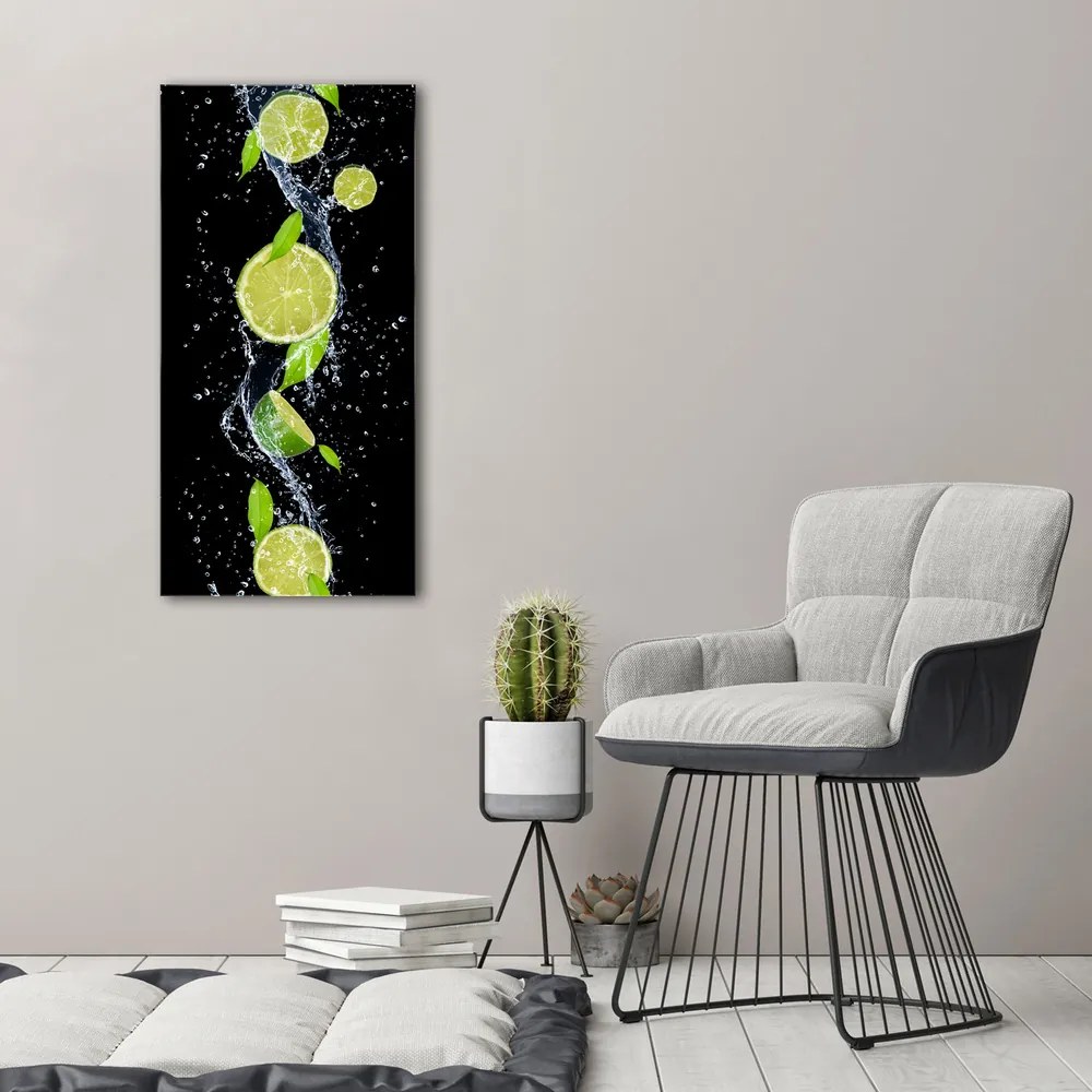 Imprimare tablou canvas Lămâi verzi