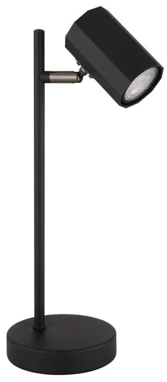 Lampa de masa cu Spot metal negru JAMES