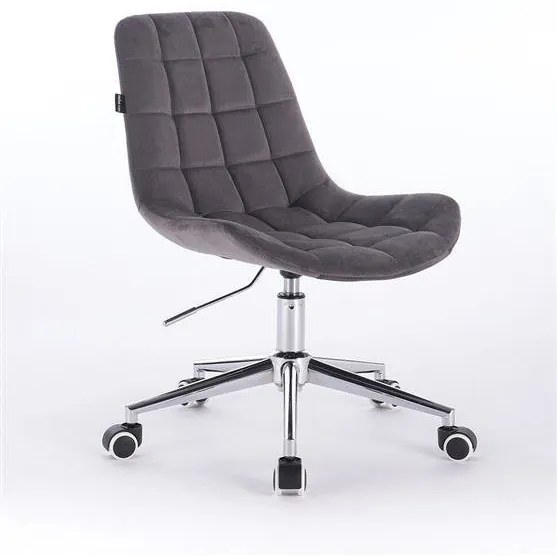 HR590K Scaun Catifea Grafit