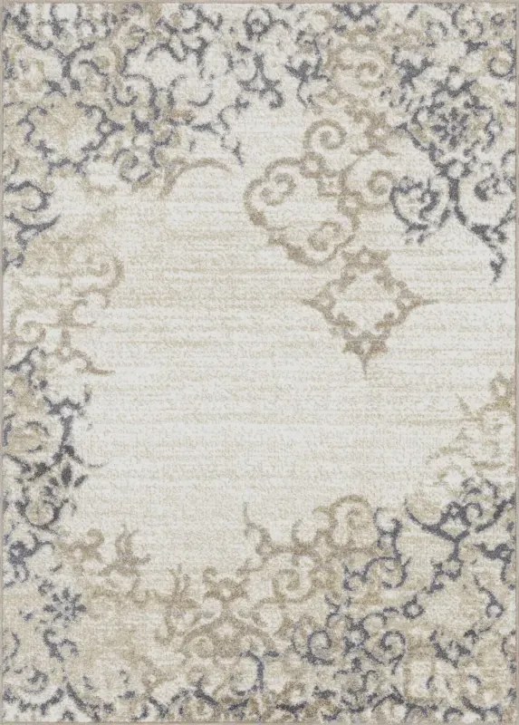 Covor Cu Motive Vintage Ornamo Beige Selectează mărime: 133 X 180