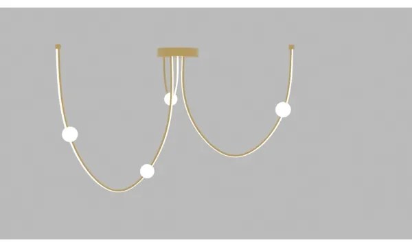 Lustră LED pe cablu dimabilă LED/42W/230V negru Zambelis 22248