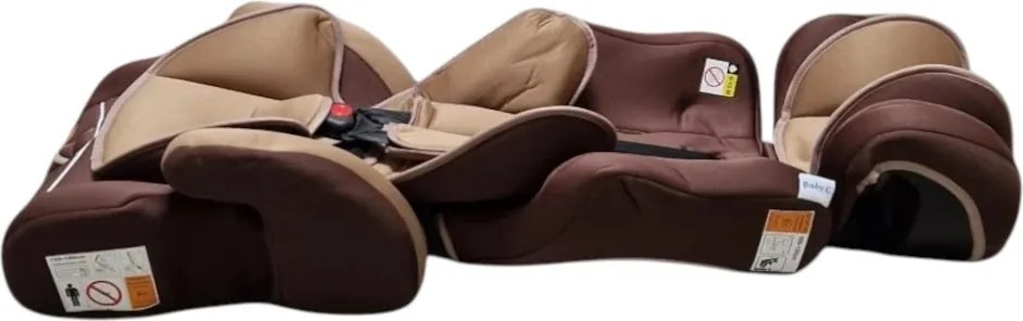 Scaun Auto 2 in 1 pentru copii Baby Care™ HC01, Transformabil in inaltator auto, 9-36 kg, Omologare R129 i-Size, Spatar detasabil, Sistem de prindere