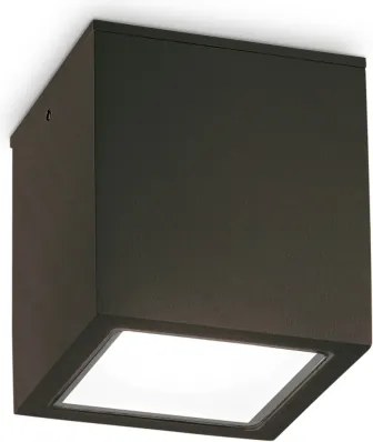 Ideal Lux - Spot exterior TECHO 1xGU10/20W/230V 15x15 cm IP54 negru