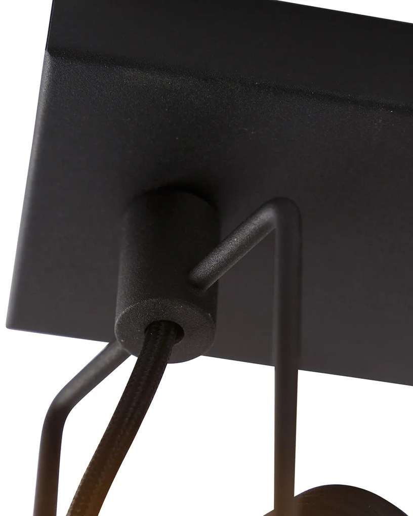 Spot inteligent negru inclusiv 2 Wifi GU10 - Suplux