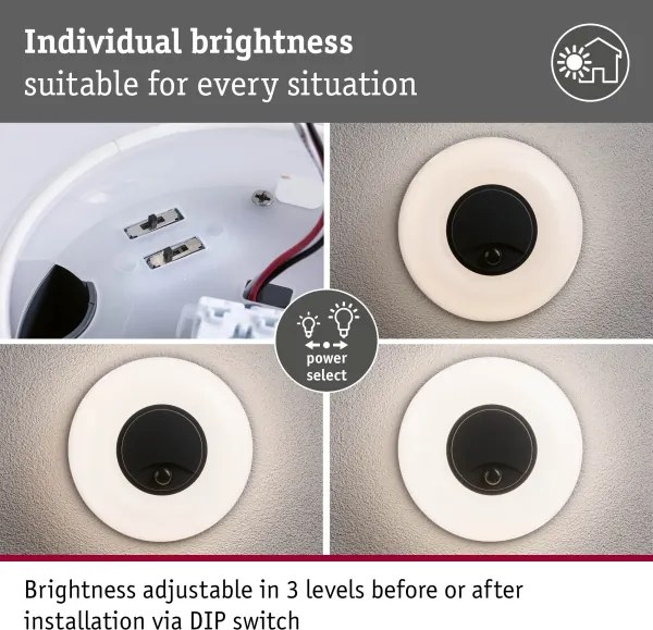 Paulmann 94956 - LED/20,5W IP65 Aplică de perete pentru exterior, reglabilă AUREVA 230V