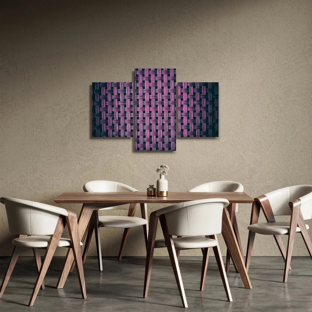 Tabloul textura în mov (90x60 cm)