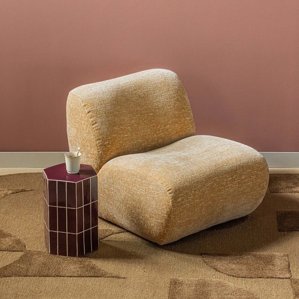 Măsuță auxiliară din ceramică 26x30 cm Plu – WOOOD