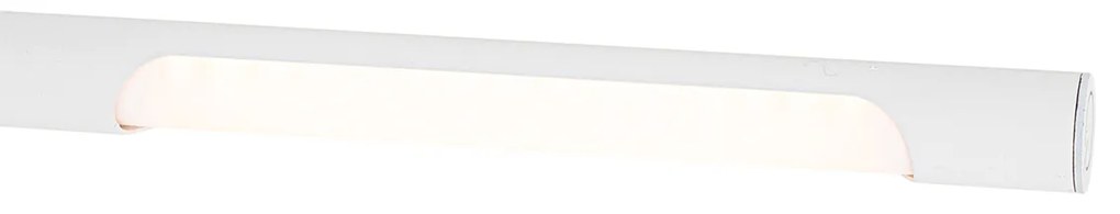 Lampă de birou cu clip alb cu LED și dimmer tactil - Lionard