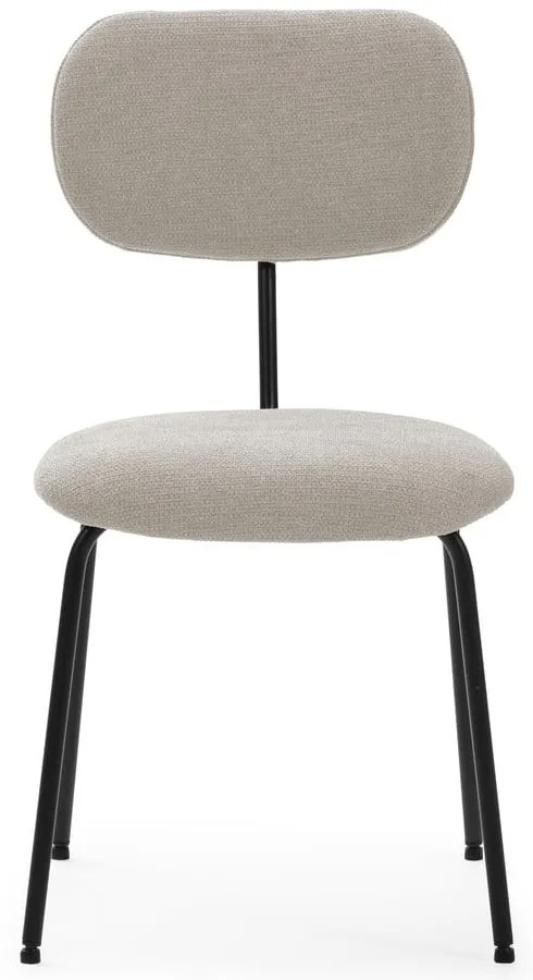 Scaune de dining bej 4 buc. Dash – Marckeric