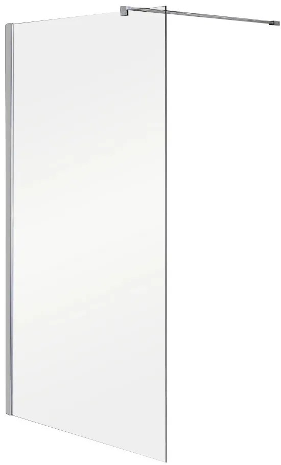 Cabină de duș Astro Walk-in cu finisaj Easy Clean 90x190 cm