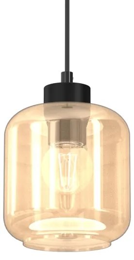 Lustră pe cablu SOMBRA 1xE27/60W/230V bej