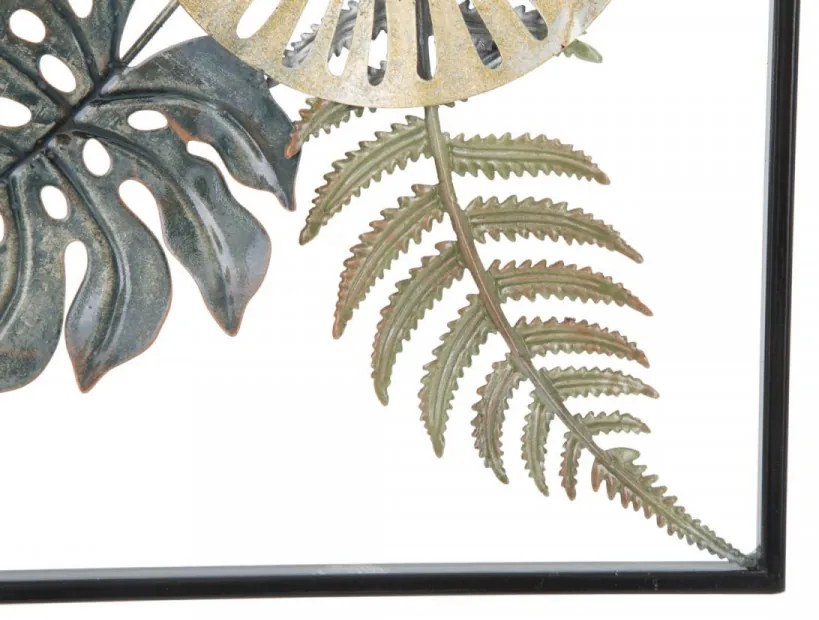 Decoratiune de perete multicolora din metal, 30,5x2,5x88,5 cm, Too Mauro Ferretti