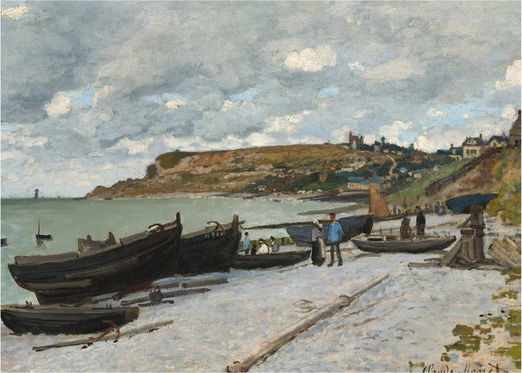 Tablou - Claude Monet, Sainte Adresse, reproducere (70x50 cm)