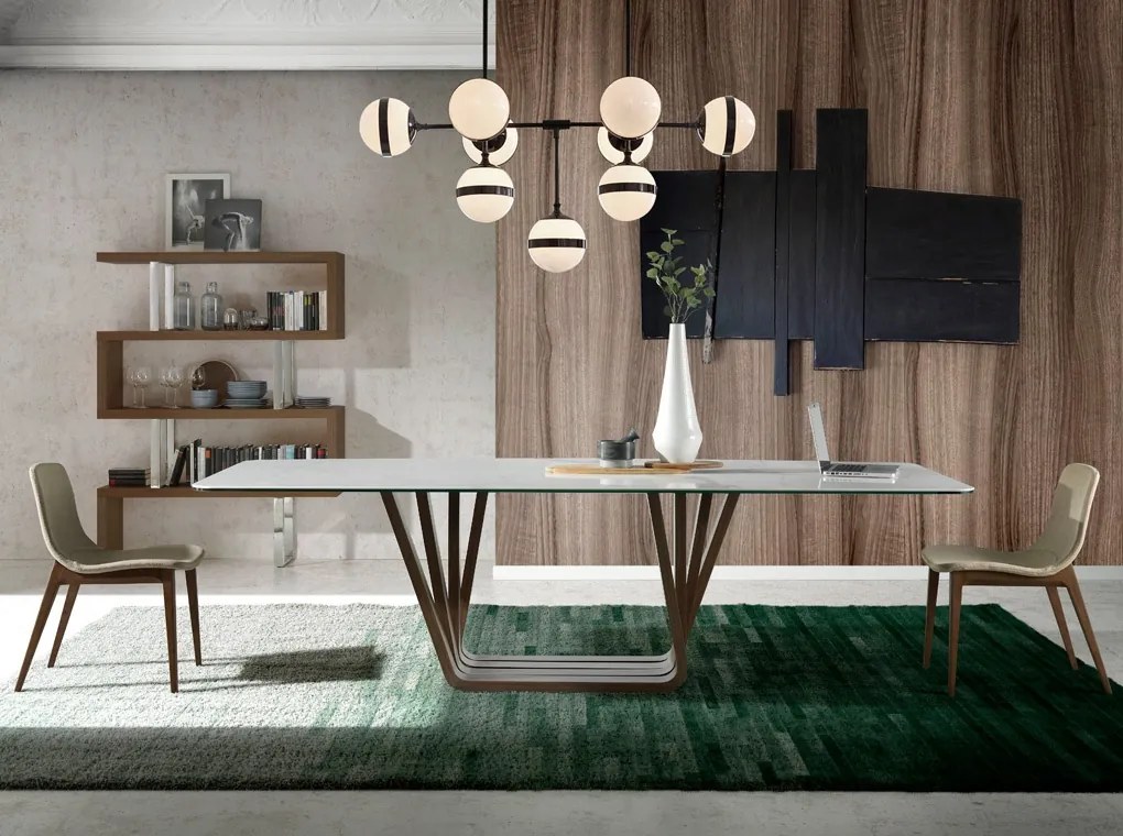 Scaun tapitat design italian Crown AC-DC771E