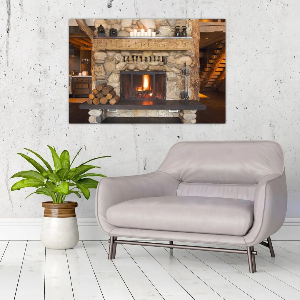 Tablou - Vatră (90x60 cm)